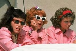 Image result for Grease Pink Ladies Hair