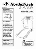 Image result for NordicTrack Exp 1000I Treadmill