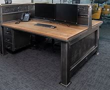 Image result for Industrial Office Desk
