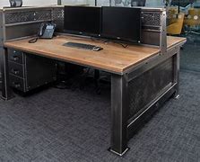 Image result for Industrial Desks for Office