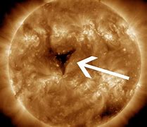 Image result for Giant holes on the sun