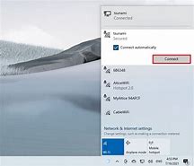 Image result for How to Connect to WiFi Windows 10