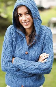 Image result for Plus Size Hooded Sweater