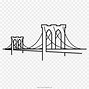 Image result for Brooklyn Bridge Side View Drawing