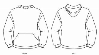 Image result for Red Pullover Hoodie Template