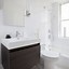Image result for Floating Bathroom Vanity with Shelves