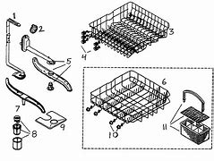 Image result for Bosch Dishwasher Rack Replacement Parts