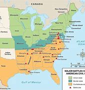 Image result for Civil War Map