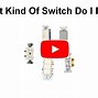Image result for Types of Light Switches and Colors