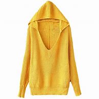 Image result for Hooded Pullover Sweater