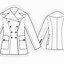 Image result for Double Breasted Jacket Pattern