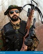 Image result for Military Man with Crossbow