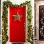 Image result for Elegant Front Door Christmas Decorations
