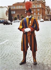 Image result for Swiss Guard Uniform