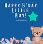 Image result for Little Boy Birthday Note