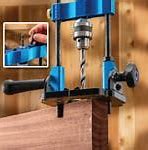 Image result for Rockler Portable Drill Guide With Vise