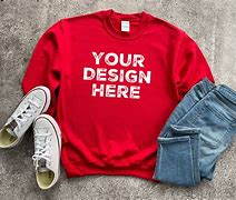 Image result for Red Sweatshirt for Women