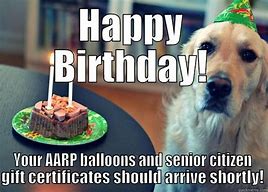 Image result for Senior Citizen Birthday Meme