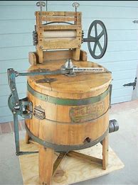 Image result for Old-Style Washing Machine