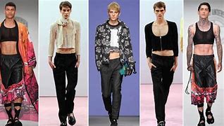 Image result for Non-Binary Crop Top Hoodie
