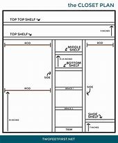Image result for DIY Closet Systems Dimensions