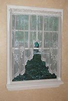Image result for Enchanting Roses Lace Curtain Panel, 56 X 63, Antique White