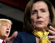 Image result for Nancy Pelosi Young vs Trump