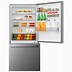 Image result for Hisense 17.2-Cu Ft Counter-Depth Bottom-Freezer Refrigerator (Stainless Steel) ENERGY STAR | HRB171N6ASE