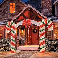 Image result for Outdoor Christmas Decorating Ideas Cheap