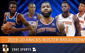 Image result for New York Knicks Roster 2019