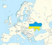 Image result for Ukraine On Map of Europe