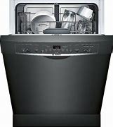 Image result for Bosch Dishwasher Black Front Panel