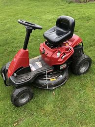 Image result for Small Electric Riding Lawn Mower