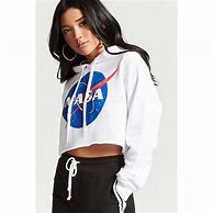 Image result for NASA Cropped Hoodie