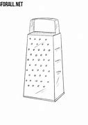 Image result for Grater Drawing