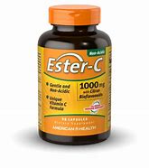 Image result for Ester C Plus Vitamin C Gentle Nonacidic 1000 MG (100 Capsules)