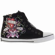 Image result for Ed Hardy High Top Shoes