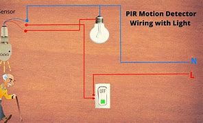 Image result for How to Wire Up a PIR Wall Switch Sensor