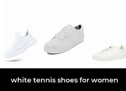 Image result for Women%27s White Tennis Shoes