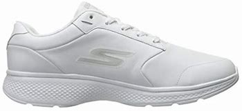 Image result for Skechers White Leather Sneakers
