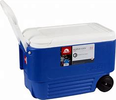 Image result for Ice Chest On Wheels Stainless Steel