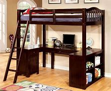 Image result for Twin XL Loft Bed with Desk