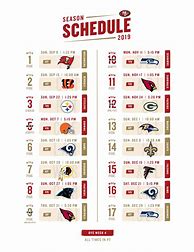 Image result for NFL Week 9 Printable Schedule