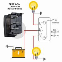 Image result for Rocker Switch Circuit