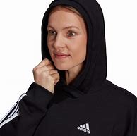 Image result for Adidas Fleece Black Hoodie Women