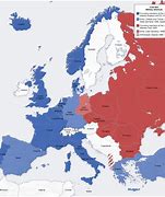 Image result for Cold War Europe Map
