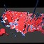 Image result for 2016 Election Map 3D