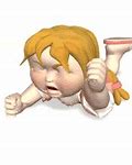 Image result for cartoon baby tantrum hold breath turn blue