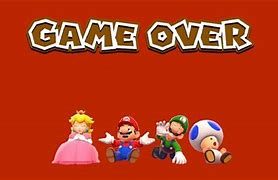 Image result for 32-Bit Super Mario World Game Over