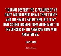 Image result for Hans Frank Last Words